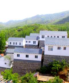 中郝峪村（淄博博山幽幽谷旅游开发有限公司） 
                        池上镇中郝峪村坐落于鲁山主峰东侧，十里桃花溪之尽头，十多年来发展新型休闲农业及乡村旅游产业带动村庄整体发展，得到了上级的肯定和支持，先后获得了“全国乡村旅游模范村”、“全国休闲农业与乡村旅游示范点”、“全国森林康养示范建设基地”、“全国农村青年创业创新园区”、“中国乡村旅游金牌农家乐”、“山东省先进基层党组织”、“全省干事创业好班子”、“山东省乡村旅游示范村”、“好客山东最美乡村”等荣誉称号。中郝峪村全村 113 户,360 人，其中农家乐达到 103户，参与经营农户占全村 90% 以上。
                